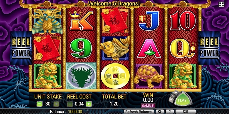 5 Dragons Slots