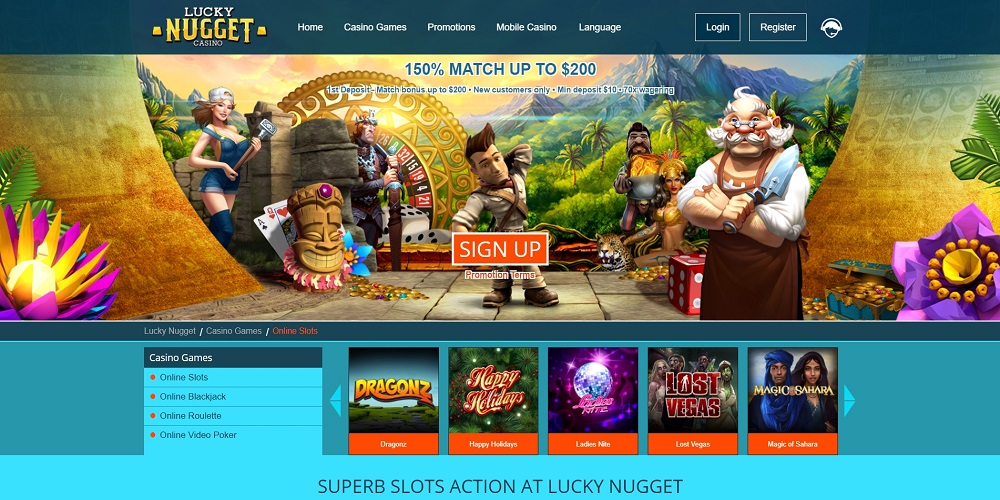 Lucky Nugget Casino Slots