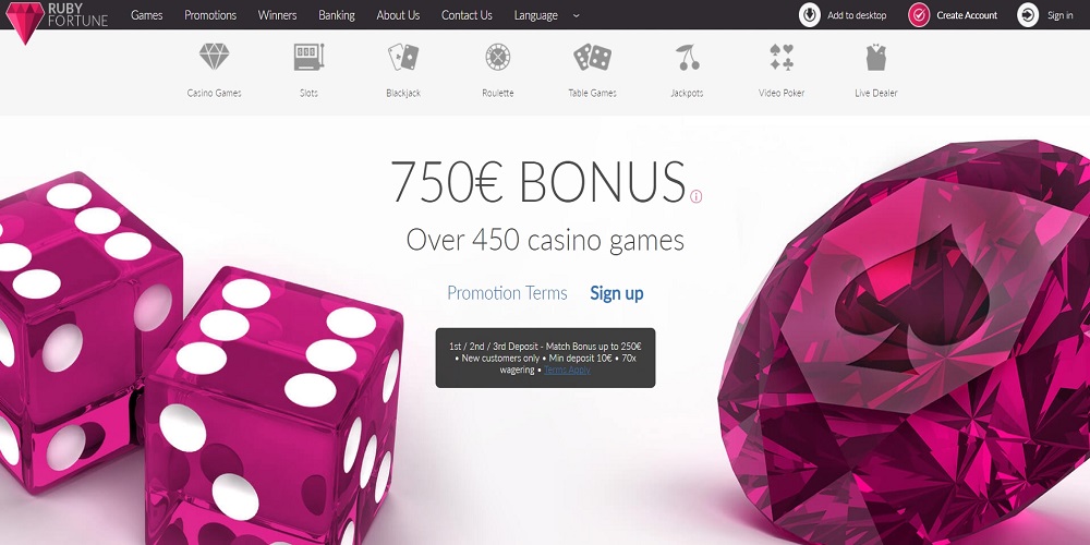 Ruby Fortune Casino Review