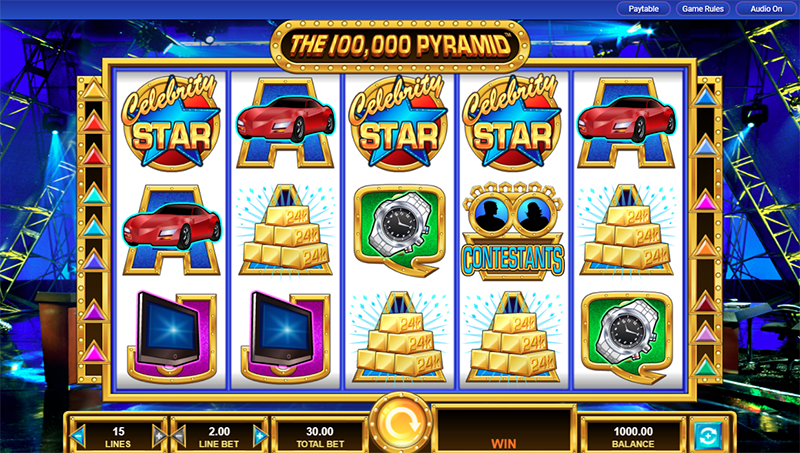 The 100 000 Pyramid Slot Machine