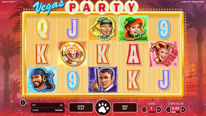 Vegas Party Slot Game