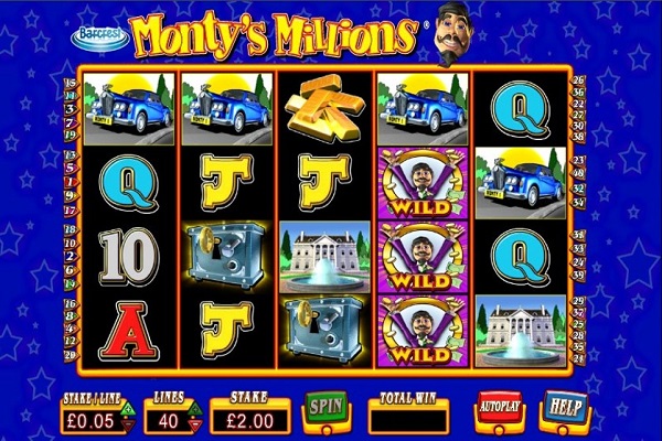 montys millions slot reels