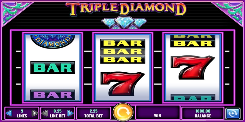 free triple double diamond slots online